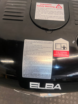 Elba Gas Heater - PRICE DROP