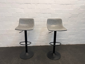 Grey Seat Bar Stool - PRICE DROP