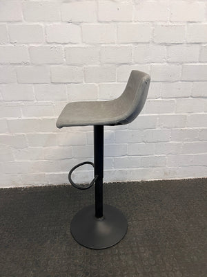 Grey Seat Bar Stool - PRICE DROP