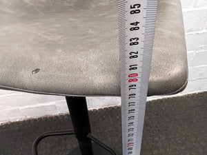 Grey Seat Bar Stool - PRICE DROP