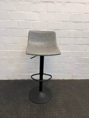 Grey Seat Bar Stool - PRICE DROP