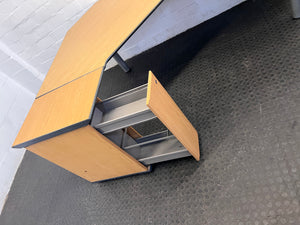 L-Shaped Desks with Credenza(LHS) - PRICE DROP