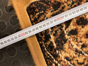 Brown Big Five Printed Passage Carpet - PRICE DROP