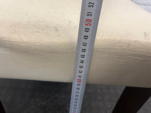 White Pleather Dining Chairs - PRICE DROP