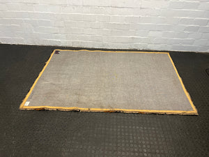 Light and dark brown rug 1.3m by 2.1m