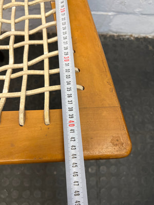 Yellow Wood Riempie Chairs (Needs to be restrung) - PRICE DROP