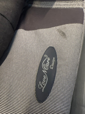 Black Twin Pram - PRICE DROP