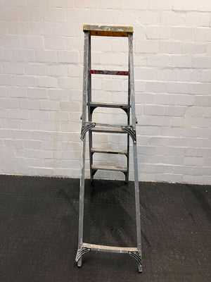 Aluminium Folding Work Ladder (with Paint Marks)