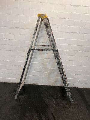 Aluminium Folding Work Ladder (with Paint Marks)