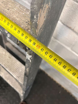 Aluminium Folding Work Ladder (with Paint Marks)