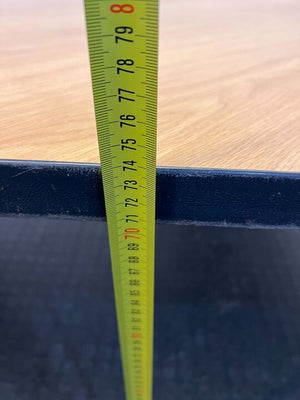 L-Shaped Wooden Desk with Two Drawers (One Missing Handle) (Width: 180cm) (Height: 75cm) - PRICE DROP