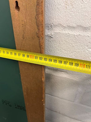 Large Mirror with Wooden Frame (Width: 103cm) (Height: 133.5cm)