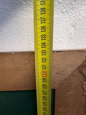 Large Mirror with Wooden Frame (Width: 103cm) (Height: 133.5cm)