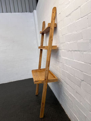 Coriocraft Palma Wood Leaning Desk/Three Tier Bookshelf Combo - REDUCED