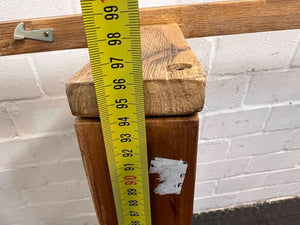 Coriocraft Palma Wood Leaning Desk/Three Tier Bookshelf Combo - REDUCED