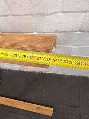 Coriocraft Palma Wood Leaning Desk/Three Tier Bookshelf Combo - REDUCED