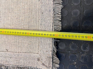 Volpes Cotton/Polyester Gray Dune Carpet (Width: 151cm) (Height: 84cm)