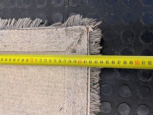 Volpes Cotton/Polyester Gray Dune Carpet (Width: 151cm) (Height: 84cm)