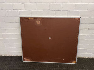 Office White Board with Metal Frame (Damaged with Smears & Scratches) (Width: 122cm)(Height: 103cm) - PRICE DROP