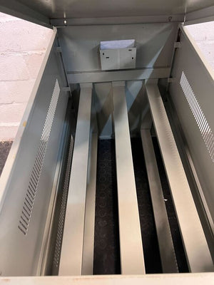 Hammond Gray Metal Battery Back Up Box