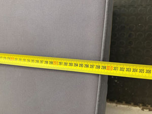 Wooden Bench Seater Couch with Two Upholstered Seating Cushions - 2ndhandwarehouse.com