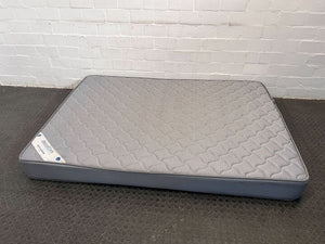 DecoFurn Deco Surpreme Gray Double Mattress (Minor Fabric Wear) - 2ndhandwarehouse.com
