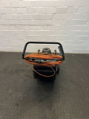 Mirage Electric Orange Lawnmower (Peeling Paint)