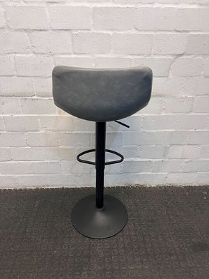 DecoFurn Gray Barstool (Minor Fabric Tear) - PRICE DROP - 2ndhandwarehouse.com