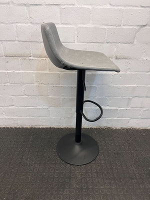 DecoFurn Gray Barstool (Minor Fabric Tear) - PRICE DROP - 2ndhandwarehouse.com