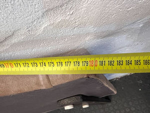 Beige Deep Buttoned Double Sized Headboard - REDUCED