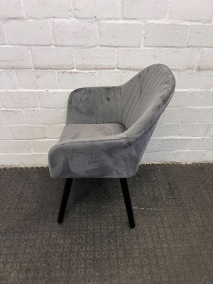 Gray Modern Cafe Dining Chair