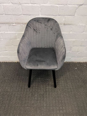 Gray Modern Cafe Dining Chair