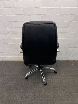 Executive Ergonomic Office Chair with Chrome Base