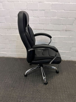 Executive Ergonomic Office Chair with Chrome Base