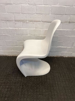 Verner Panton White Fehlbaum Dining Chair - PRICE DROP