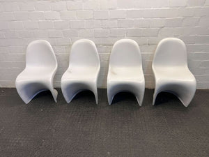 Verner Panton White Fehlbaum Dining Chair - PRICE DROP