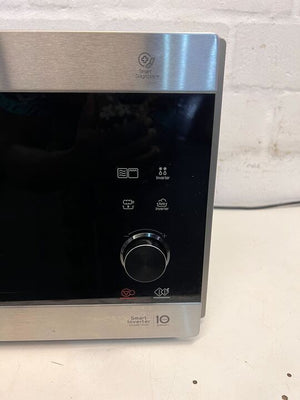 LG Silver NeoChef Smart Inverter Magnetron Microwave (Model: MH6565CPS/01)