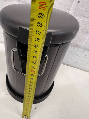 Black Plastic Pedal Bin