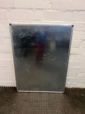 White Marker Magnetic Board with Steel Frame