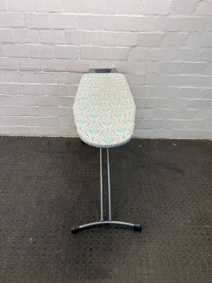 Steel Framed Ironing Board with Multicoloured Cover