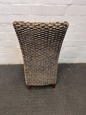 Deluxe Woven Dining Room Chair - 2ndhandwarehouse.com