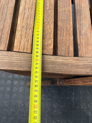 Light Brown Foldable Wooden Patio Chair