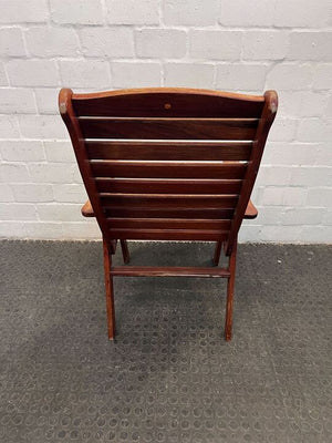 Outdoor Relaxing Wooden Patio Chair