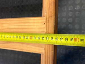 Simple Wooden Slatted Single Bed Frame (Damaged Side)