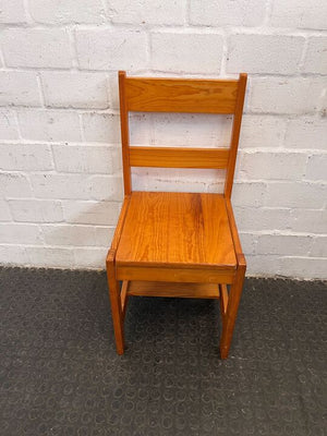 French Pine Wooden Styled Chairs - 2ndhandwarehouse.com