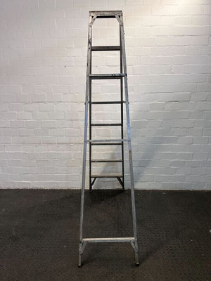 Steel Framed Sturdy 9588 Ladder (Height: 242cm)