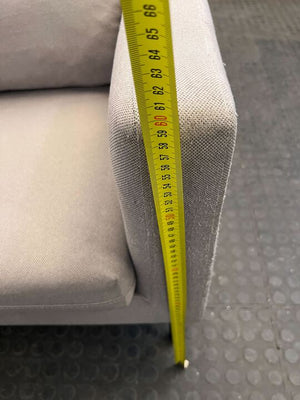 George & Mason Gray Habitat Arm Chair