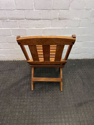 MidCentury Modern Wooden Folding Chair