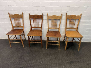 Vintage Oak Styled Dining Room Chair - 2ndhandwarehouse.com