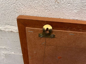 Thick Rectangular Framed Red Velvet Notice Board with Wall Hook(Width: 55cm)(Height: 80cm) - PRICE DROP